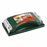 kwb Profi Handschleifer mit Klemmvorrichtung - Schneller Schleifpapierwechsel - Ergonomisches Design - Inklusive Schleifstreifen