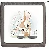 Coverlounge Folie passend für die Toniebox | Schutzfolie Sticker | Rehkitz mit Blumen, C-Tonie-0103-ven-de