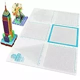 3Dmate 3D-Stiftmatte Mehrzweck-Silizium-3D-Designmatte für den 3D-Druckstift mit Zeichenvorlagen und Schablonen - 18'x 12'