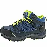 McKINLEY Kona Mid IV AQX Walking-Schuh, Navy/Blue/Yellow, 30 EU