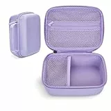 Hikkon Kameratasche kompatibel für Dylanto/GREENKINDER/GKTZ/HiMont Kinderkamera Spielzeug, tragbare Sofortbild-Digitalkamera Aufbewahrungshalter Organizer Tasche (nur Tasche) - Lila