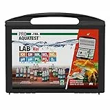 JBL Wassertest-Koffer, mit 10 Tests und Zubehör, Für Koi- und Gartenteiche, PROAQUATEST LAB Koi