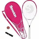 Senston Tennisschläger 68,6 cm, S700 Professioneller Tennis Schläger mit guter Kontrolle und gutem Grip, mit Tennistasche und Vibrationsdämpfer