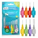 TePe Interdentalbürste Gemischt ISO-Größe 0-7 (0,4-1,3 mm) / Für eine einfache und gründliche Reinigung der Zahnzwischenräume / 1 x 8 Interdentalbürsten