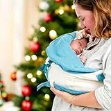 3 in 1 Baby-Tragetuch, komfortable Babytrage ohne Binden, aus weicher Baumwolle, Ideal für Neugeborene, Kleinkinder und wunderbares Geschenk für Mütter und Eltern von Kindern, TÜV zertifiziert