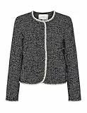 Y.a.s Damen Yasclara Ls Jacket Noos, Black, Numeric_38