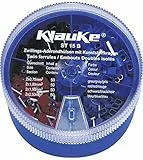 Klauke 2003094 KLAU Streudose m. iso. Zwillin-Adere. 2x0,75-2x2,5qmm, Grau, Rot, Schwarz, Blau