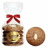 Lower Carb Elisenlebkuchen aus Nürnberg - 5 Stück - 250g | Natur ohne Glasur - Original Nürnberger Lower Carb Lebkuchen mit Haselnüssen Mandeln weniger Zucker LEBKUCHEN WELT