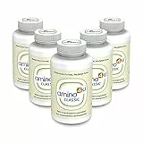 Amino4U Set Sparpaket alle 8 essentiellen Aminosäuren Muskelaufbau 5 x 120g Dose
