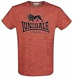 Lonsdale London Gargrave Männer T-Shirt orange/schwarz L