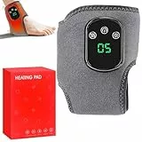 Dandin Fußmassagegerät, Foot Massager,3-In-1 MassagegeräTe,Fussmassage,FussmassagegeräT Elektrisch mit 5 Wärmeeinstellungen,Kabelloses Knöchelmassagegerät,Fußwärmer mit Massagegerät Ankle