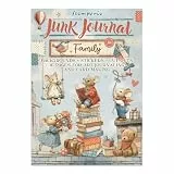 Stamperia - Junk Journal Stickers, Cut-Outs, and Backgrounds for Scrapbooks, Albums, Card Making, Bullet Journalling and More, Perfect for Hobbies, Crafts, and Gifting (Family)
