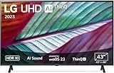 LG 43UR78006LK 109 cm (43 Zoll) UHD Fernseher (Active HDR, 60 Hz, Smart TV) [Modelljahr 2023]