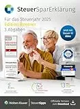 SteuerSparErklärung Rentner 2026 I Einfache Steuererklärung für das Steuerjahr 2025 mit ELSTER & Datenimport | Inkl. 3 Abgaben&digitaler Steuer-KI Alma | Für Windows & Mac I Aktivierungscode per Email