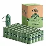 Beco Starke und große Kotbeutel – 720 lose verpackt mit Griffen zum Binden – Boxspender (Unscented - 720 Kotbeutel)