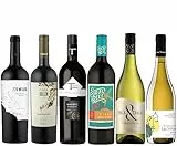 La Grande Vinothèque - Wein Probierpaket - Auswahl von 6 Rot- und Weißweinen aus der Neuen Welt - Argentinien, Kalifornien, Chile, Australien, Südafrika (6 x 0,75L)