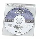 Durable CD/DVD Hülle TOP Cover, für je 1 CDs/DVDs, transparent, Packung mit 10 Hüllen, 520019