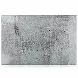 Navaris Magnettafel - 40 x 60 cm Groß - Graues Design Holz Magnet Board für die Wand - Memoboard inklusive Magnet & Schwarzem Marker - Notiz Brett für Küche
