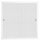 Schellenberg 70032 Insektenschutz Fenster Plus, Fliegengitter Fenster mit Alurahmen, 130 x 150 cm, Weiß