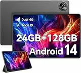 OSCAL Tablet 11 Zoll, 24 GB RAM + 128 GB/2 TB ROM, 4G LTE + 5G WLAN Tablet Mit Card Slot, 120 Hz HD, Android Tablet, Octa-Core, 7700 mAh, 13 MP + 8 MP, Widevine L1, Netflix, PC-Modus 2.0, GPS