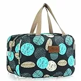 Aucuu Volle Größe Kulturbeutel, Reise Kulturbeutel, Kosmetiktasche Damen, Reise Make-up Taschen Organizer, Groß Waschtasche Make up Tasche mit Griff für Zubehör, für Damen Herren
