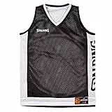 Spalding Reversible Tanktop Herren schwarz/weiß, S