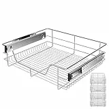 KESSER® Teleskopschublade 4x 60 cm ✓ Küchenschublade ✓ Küchenschrank ✓ Korbauszug ✓ Schrankauszug ✓ Vollauszug ✓ Schublade