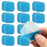 Fenamor 26 Stück Gel Pads Kompatibel Mit Beurer EM 59/89 Heat Gel Pad Anwendbar auf Beurer EM 59/89 Gel Pads Ersatzsets Heat Geräten Selbsthaftenden Gel-Pads Elektrische Muskelstimulation