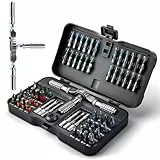 66 IN 1 Magnetischer ratschen schraubendreher set, S2-Stahlbits,T-Griff