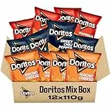 Doritos 12er Party-Mix (12x110g 4x Sweet Pepper / 4x Paprika / 4x Nacho Chesse)
