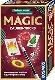 Kosmos Magic Zauber-Tricks, Zaubern Lernen im Handumdrehen, Mit Zauberstab und Utensilien für 20 magische Tricks, Kompaktes Format, Mitbringspiel, Experimentierset, 657413