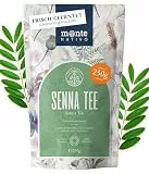 Senna Tee Monte Nativo (250g) - Sennesblätter Tee schonend getrocknet - Tee lose 100% natürlich und ohne Zusatzstoffe - Aromatischer Kräutertee für einen köstlichen Aufguss