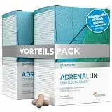 Ashwagandha 600 mg, Rhodiola Rosea, Magnesium, Vitamin B6 und Vitamin B5 - Nur 2 Kapseln Täglich - 120 Ashwagandha Kapseln für 60 Tage - 10% Witanolide - AdrenaLux Sensilab