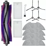 DianSung Ersatz-Zubehör für Eureka NERE10s E10S, für Obode A8 A8 Plus, für Midea M9 Roboter-Staubsaugerteile, 1 Hauptbürste, 4 Seitenbürste, 2 Hepa-Filter, 4 Wischtuch