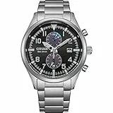 CITIZEN Herren Analog Japanisches Quarzwerk Uhr mit Edelstahl Armband CA7028-81E