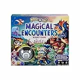 Mattel Games Gesellschaftsspiel Magic 8 Ball Epopée Magique (version Französisch), Kooperationsspiel, Von 2 Bis 4 Spielern, Für die ganze Familie, Kinderspielzeug, Ab 7 Jahren, HPJ68