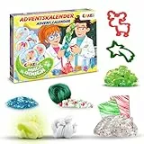MAGIC DOUGH Adventskalender 2025 Kinder – Spielzeug Adventskalender mit Knete, 24 tolle Überraschungen mit intelligenter Superknete