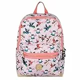 Pick & Pack, Birds Kindergarten Backpack S Soft Pink, coole Rucksack für Kinder mit Style und Funktionalität, Recyceltes Polyester, Schule Kinderrucksack für Jungen und Mädchen