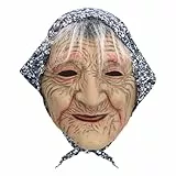 Boland - Maske für Erwachsene aus Latex für Mottparty und Karneval, Oma und Opa, Accessoire für Kostüme zur Mottoparty