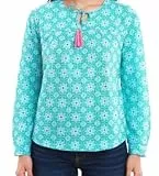 Zwillingsherz Damen Bluse Shirt Freizeit Tunika Langarm, lässiger Schnitt, hochwertig verarbeitet, ideal für Freizeit & Büro