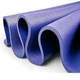 XXL Yogamatte Pilates-Matte Gymnastikmatte Fitnessmatte Fitnessmatte mit Tragegurt Phthalatfrei SGS-geprüft aus NBR 205x130x1,5 cm starke Dicke verschiedene Größen