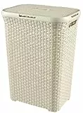 Curver 70788501 Wäschebox, 60 L, Creme