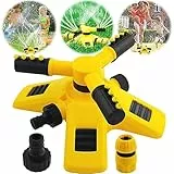 Wasserspielzeug Kinder Outdoor Sprinkler - Wasserblume Twister Splash Wasserfontäne Rasensprenger für Junge und Mädchen 3-8 Jahre