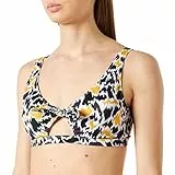 sloggi shore Damen Fancy Guppy Top Bikini Oberteil, Brown - Dark Combination, XL