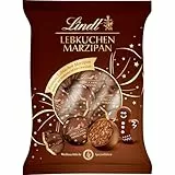 Lindt Schokolade | Lebkuchen Marzipan Kugeln Beutel | 100g | edle Pralinen gefüllt mit feiner Marzipancreme & würzigem Lebkuchen | edle Schokolade zur Weihnachtszeit
