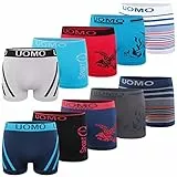 L&K 10er Pack Herren Retroshorts Boxershorts Men Mikrofaser in 10 verschiedenen Modelle 1209 UN L/XL