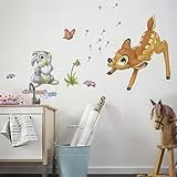 Komar Deco-Sticker von Disney 'Bambi', 1 Stück, Bunt, 14043h, 0,50 x 0,70 m, Tiere, Reh, Haase, Kinderfilm, Wallsticker, Disney, Wandtattoo