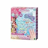 Aquabeads Disney Prinzessinnen Nagelstudio, 35071, Wasserperlen, Fingernägelset, Bastelset für Kinder ab 4 Jahren, ohne Bügeln oder Kleben