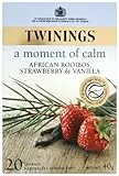 Twinings Rooibos, Erdbeere und Vanille, 20 Teebeutel (8 Stück, insgesamt 160 Teebeutel)
