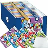 Küchle Knabber Esspapier 4-farbig verschiedene Geschmäcker VPE (625g Packung) + usy Block